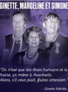 GINETTE, MARCELINE et SIMONE. LES FILLES DE BIRKENAU