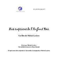 LES CAPRICES DE L'ENFANT ROI
