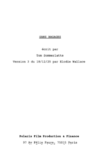 SANS BAGAGES